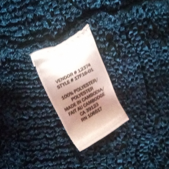 ๐ Peacock Blue Cardigan by Northern Reflections | Size L - Picture 8 of 11